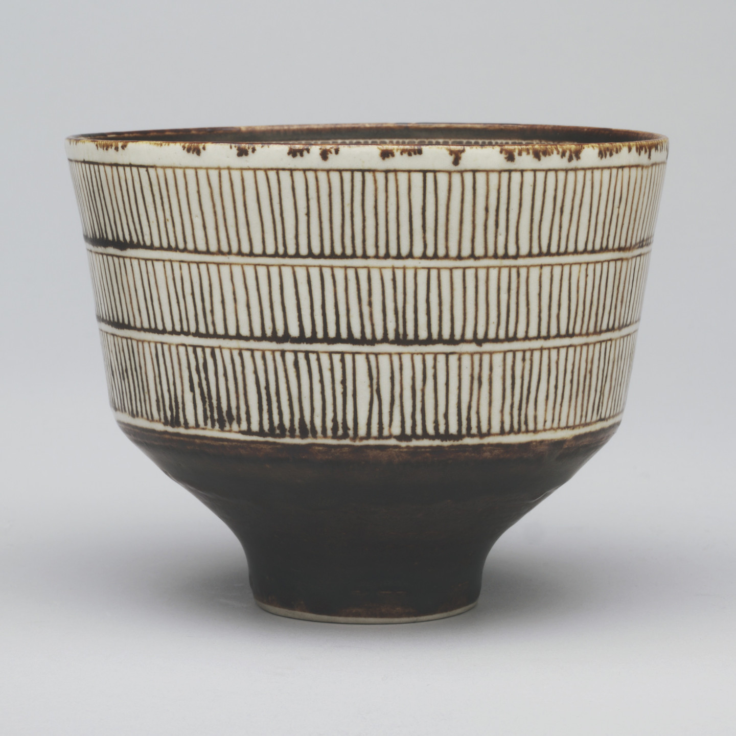 Lucie Rie. Footed Bowl. c. 1951
