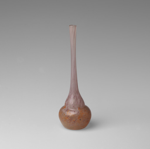Daum Frères, Nancy, France. Bud Vase. c. 1910