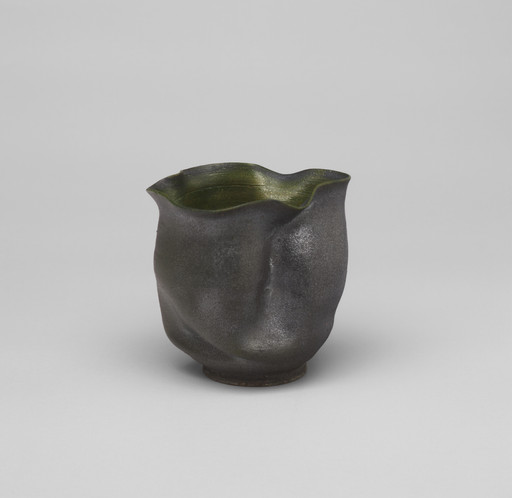 George Ohr. Bowl. c. 1900