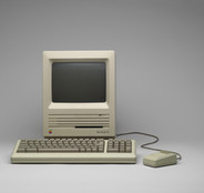 Apple, Inc., frogdesign, Sunnydale, CA. Macintosh SE Home Computer. 1987 (designed 1984)