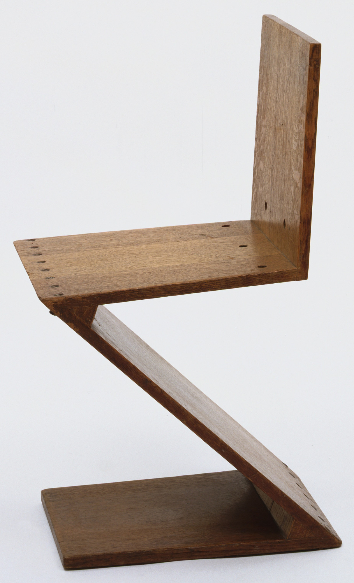 Gerrit Rietveld Zig Zag Chair 1934 Moma