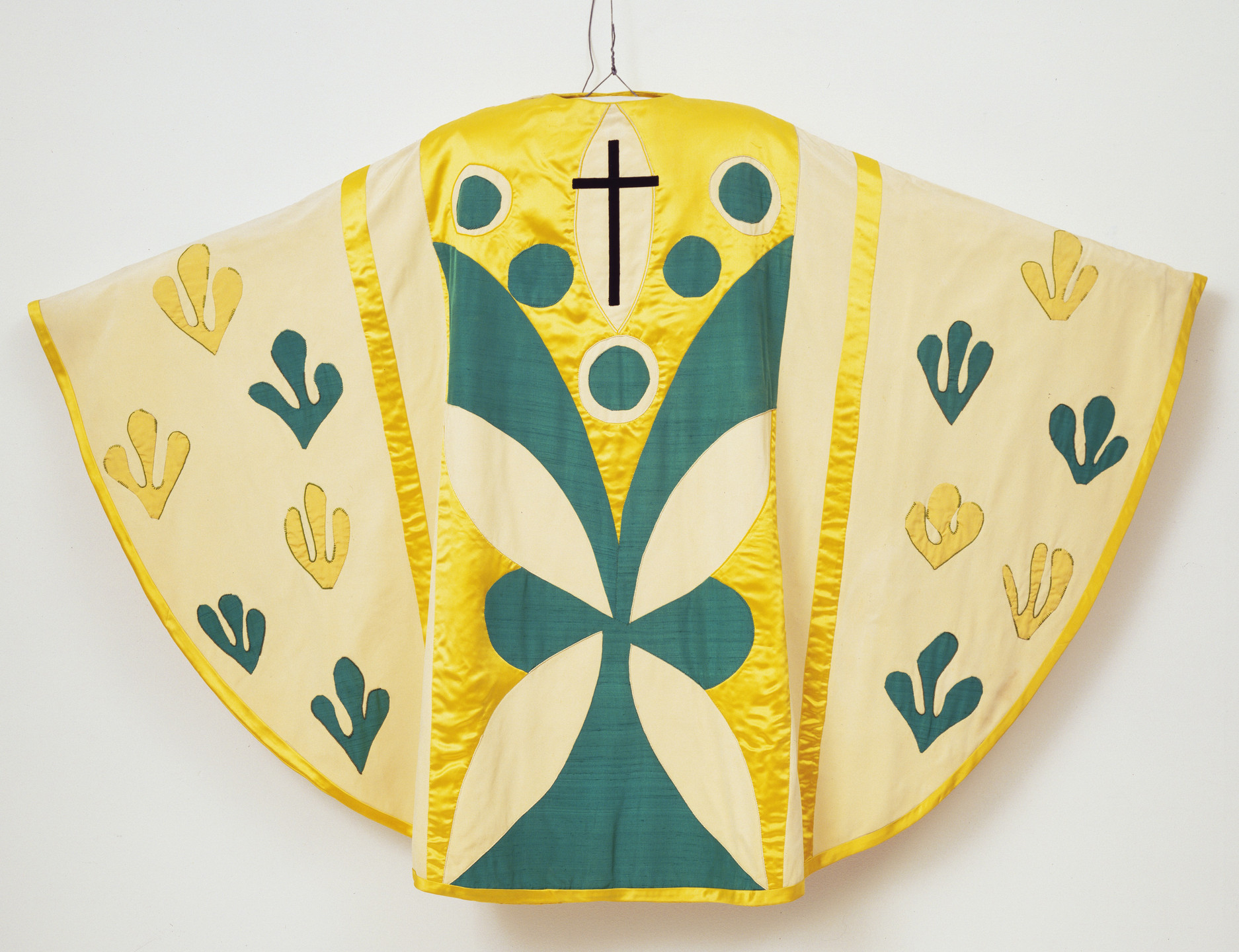 Henri Matisse. Church Vestments (chasuble, stole, maniple, chalice veil, burse). c. 1950