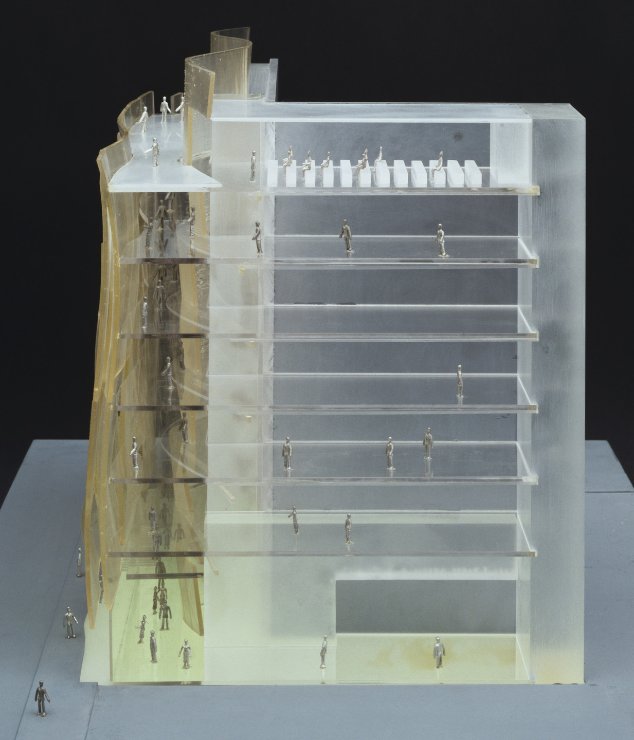 SHoP Architects PC, Christopher R. Sharples, Kimberly J. Holden, Gregg A. Pasquarelli, William Sharples, Coren Sharples. Museum of Sex, New York, New York, Scale model 1/8&#34;=1&#39;-0&#34;. 1998