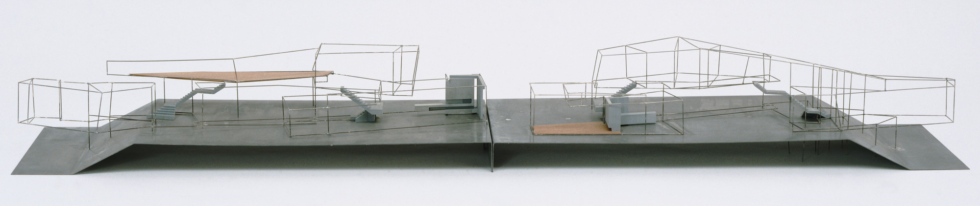 Ben van Berkel, Caroline Bos. Moebius House, Het Gooi, The Netherlands (Scale model). 1993–1999
