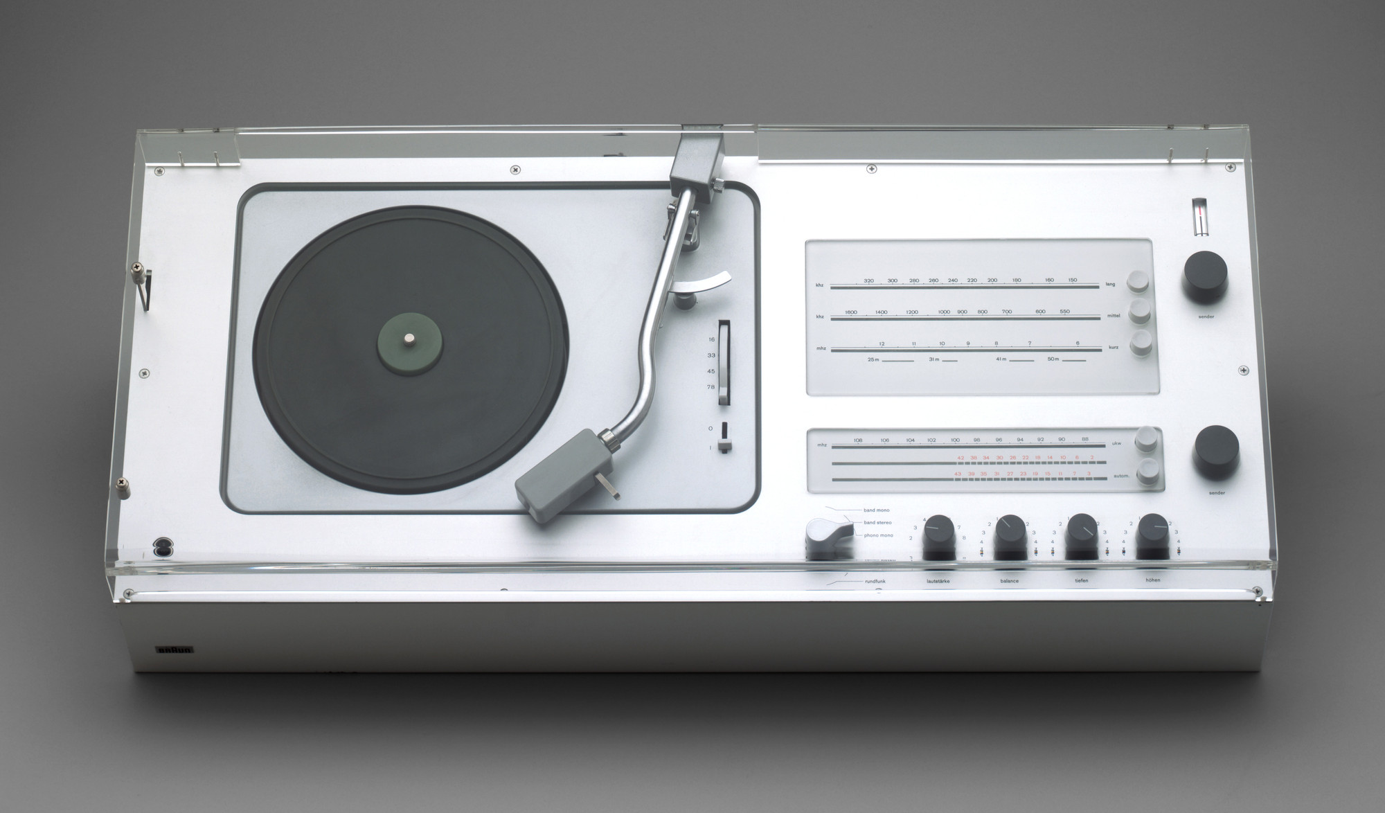 Dieter Rams. Audio 1 Radio-Phonograph (model TC 40). 1962