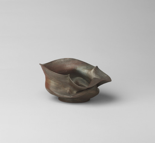 George Ohr. Bowl. c. 1900