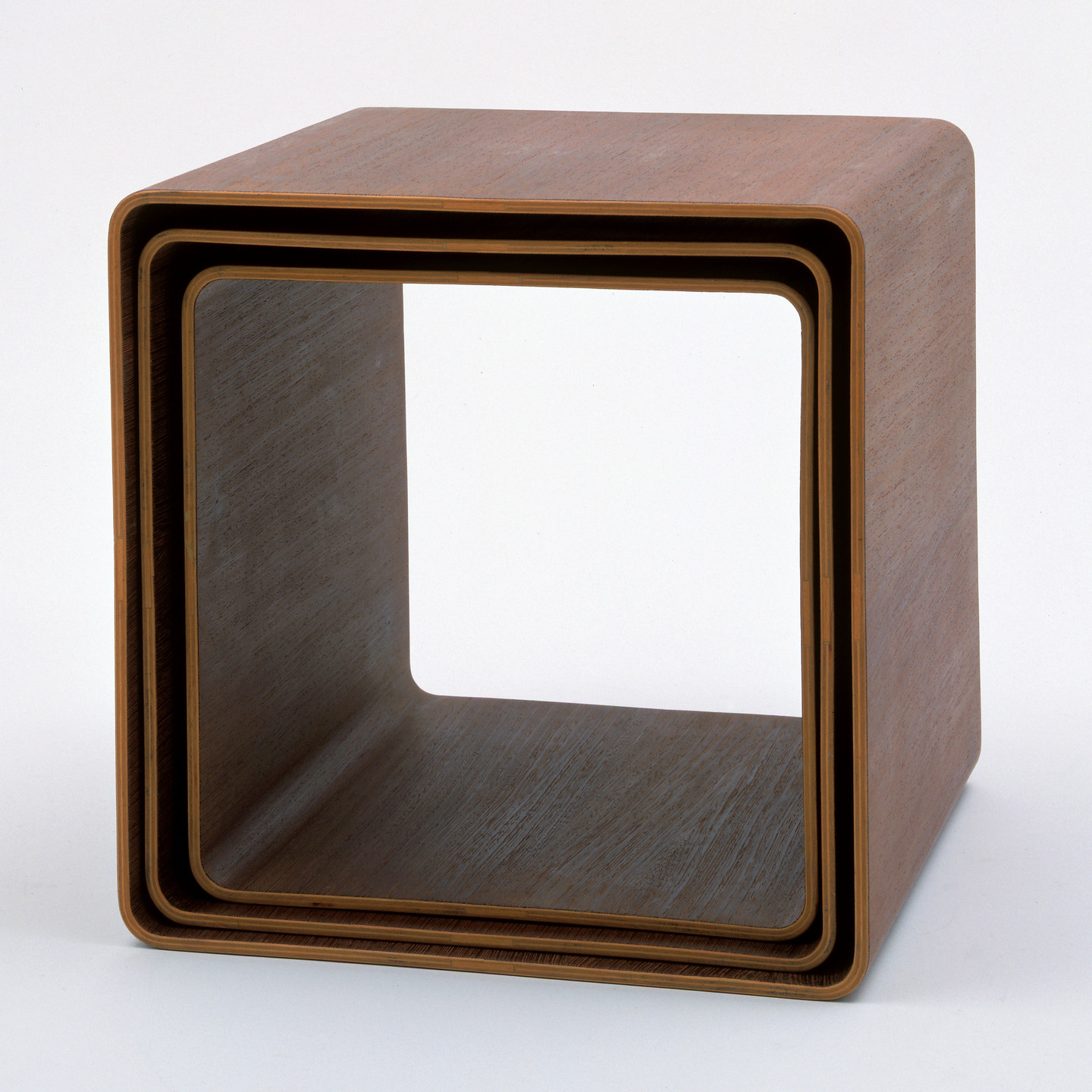 Verner Panton. Nesting Stool-Tables. 1966