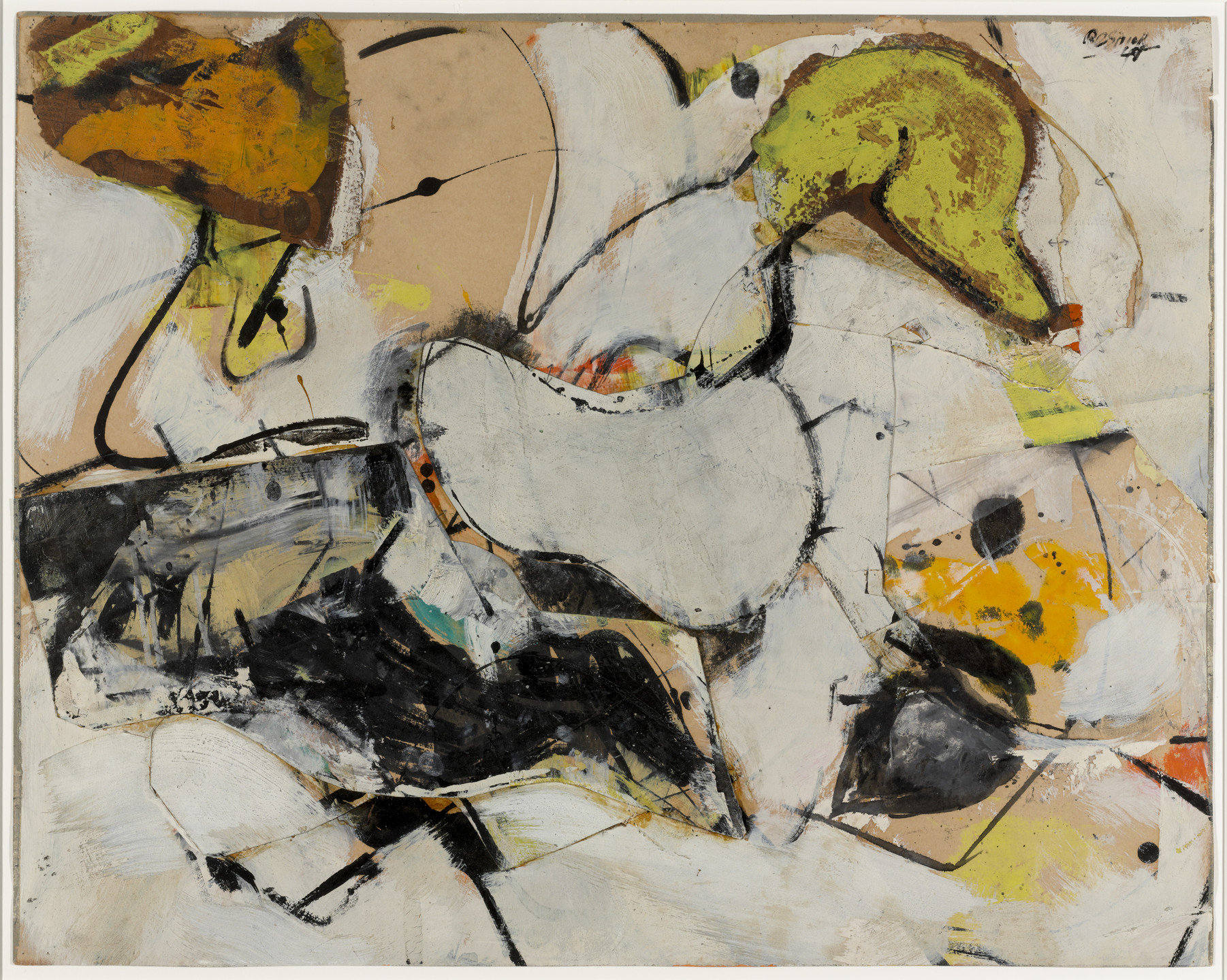 Milton Resnick. Untitled. 1948