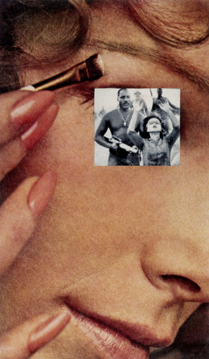 Martha Rosler. Makeup/Hands Up from the series House Beautiful: Bringing the War Home. c. 1967-72