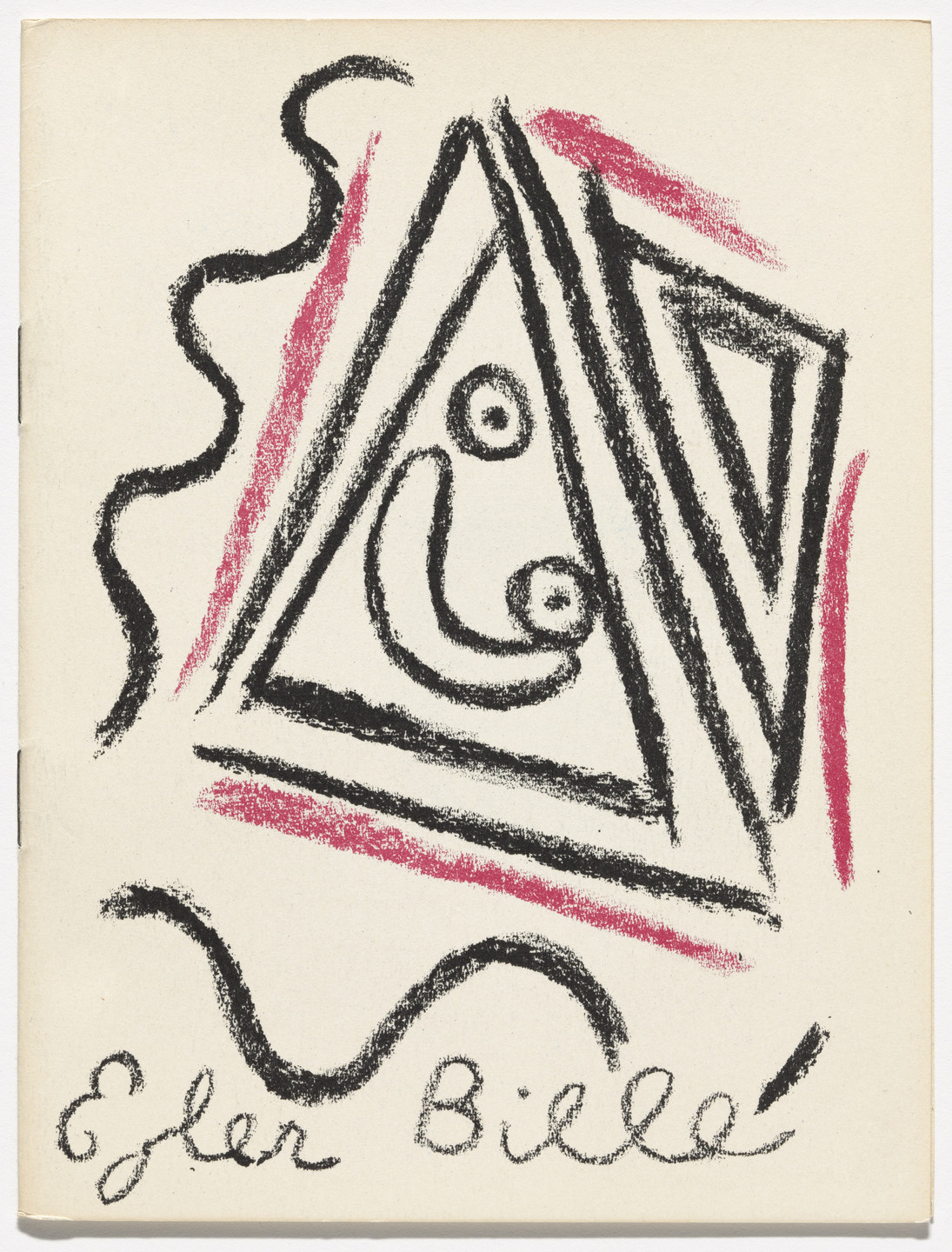 Ejler Bille. Front cover from Frie Kunstnere , Volume 5. 1950