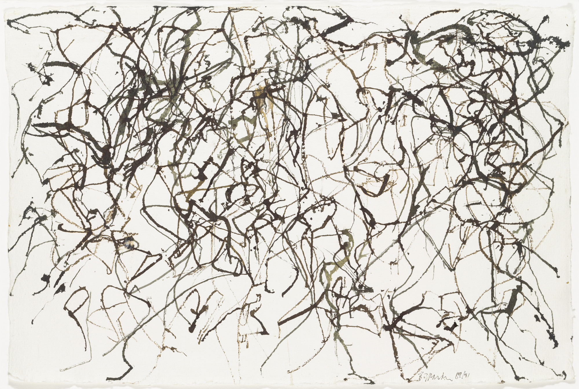 Brice Marden. St. Barts 10. 1989-91