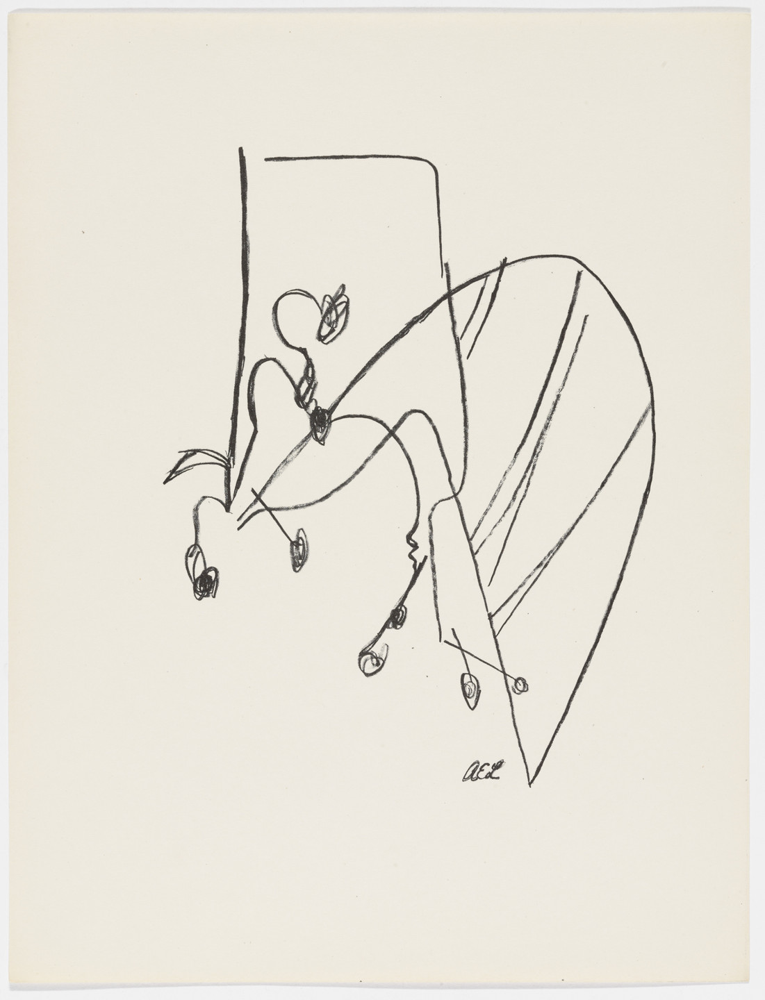 Agnes Lyall. Untitled from American Abstract Artists. 1937