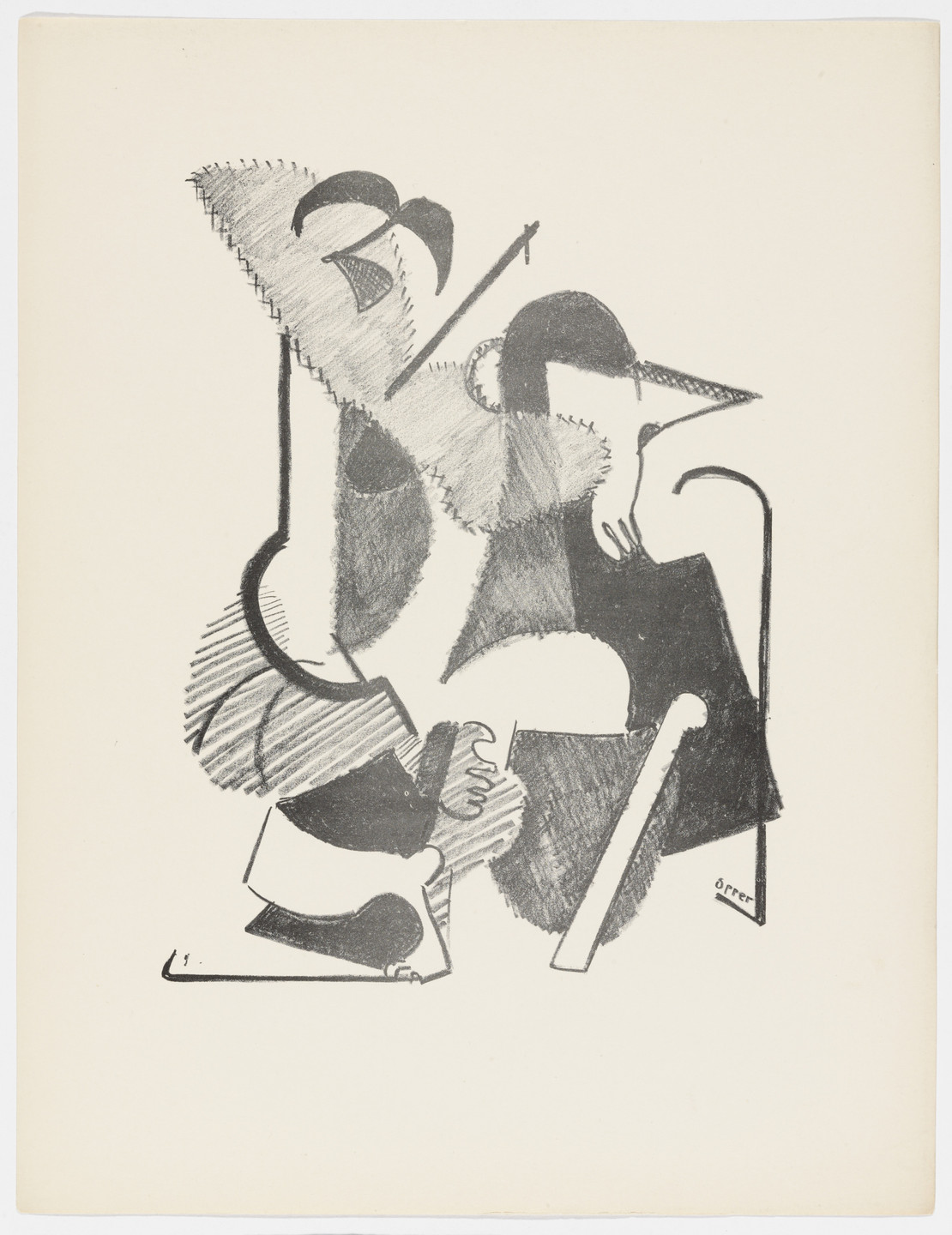 John Opper. Untitled from American Abstract Artists. 1937