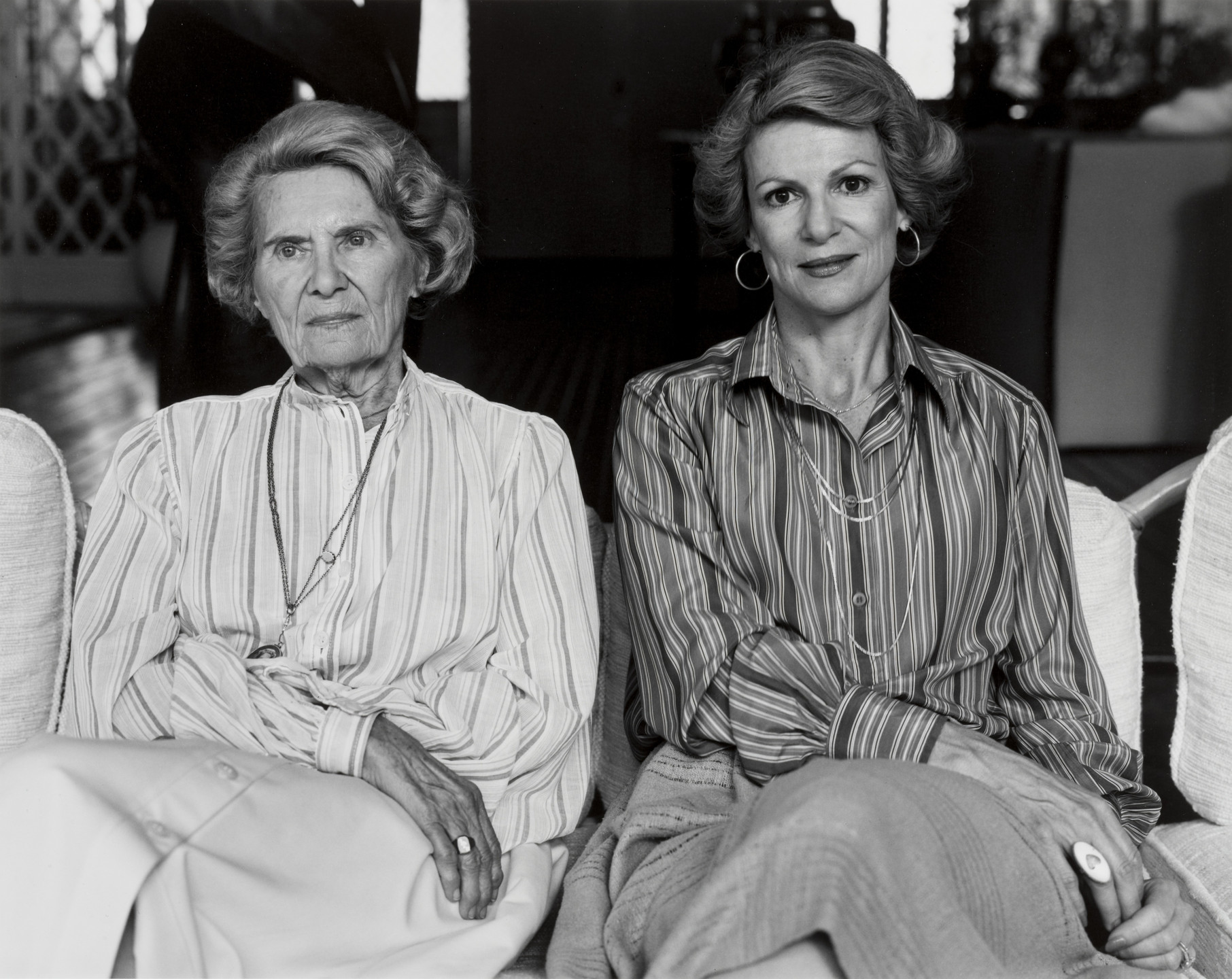 Gay Block. Mother and Daughter, Esther and Joan. 1978