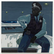 Kerry James Marshall. Untitled (policeman). 2015