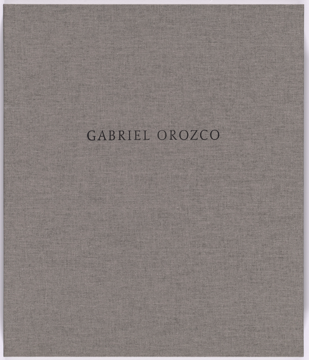 Gabriel Orozco. Polvo Impreso (Lint Book). 2002