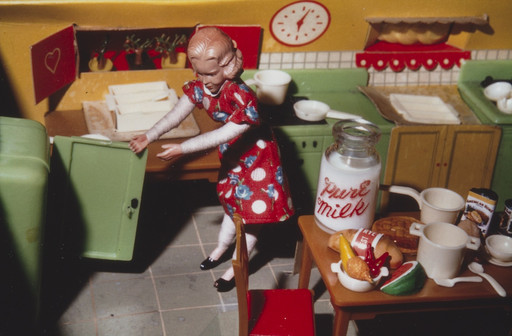 Laurie Simmons. Woman Opening Refrigerator. 1979