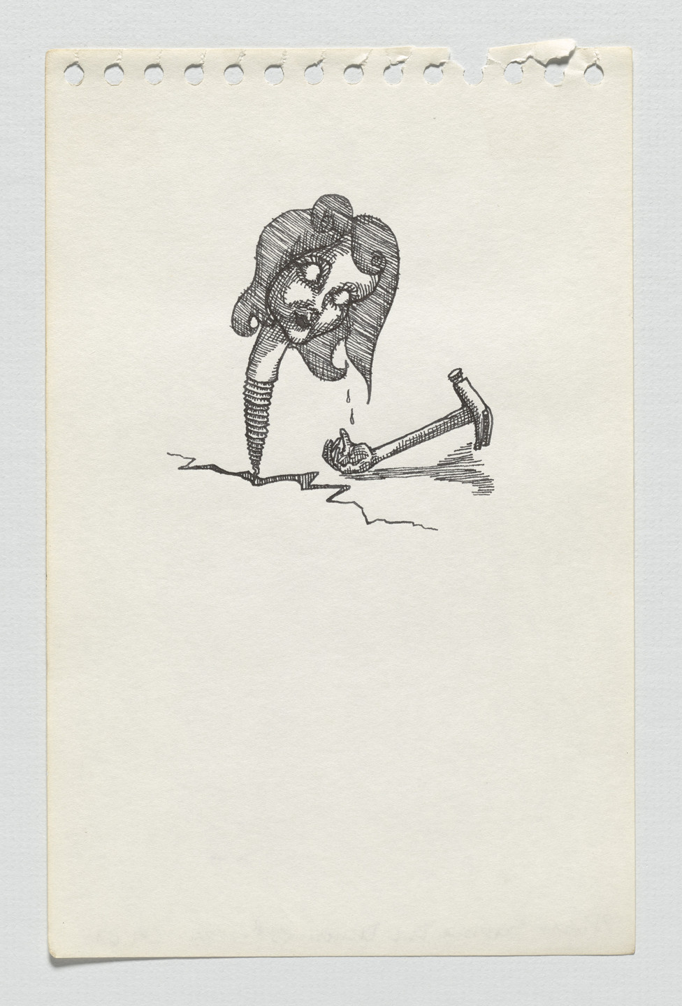 Adrian Piper. The Barbie Doll Drawings. 1967