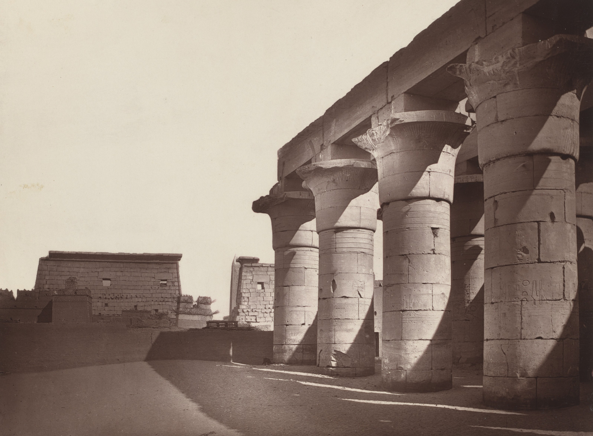 Captain William de Wiveleslie Abney. The Grand Colonnade. 1876