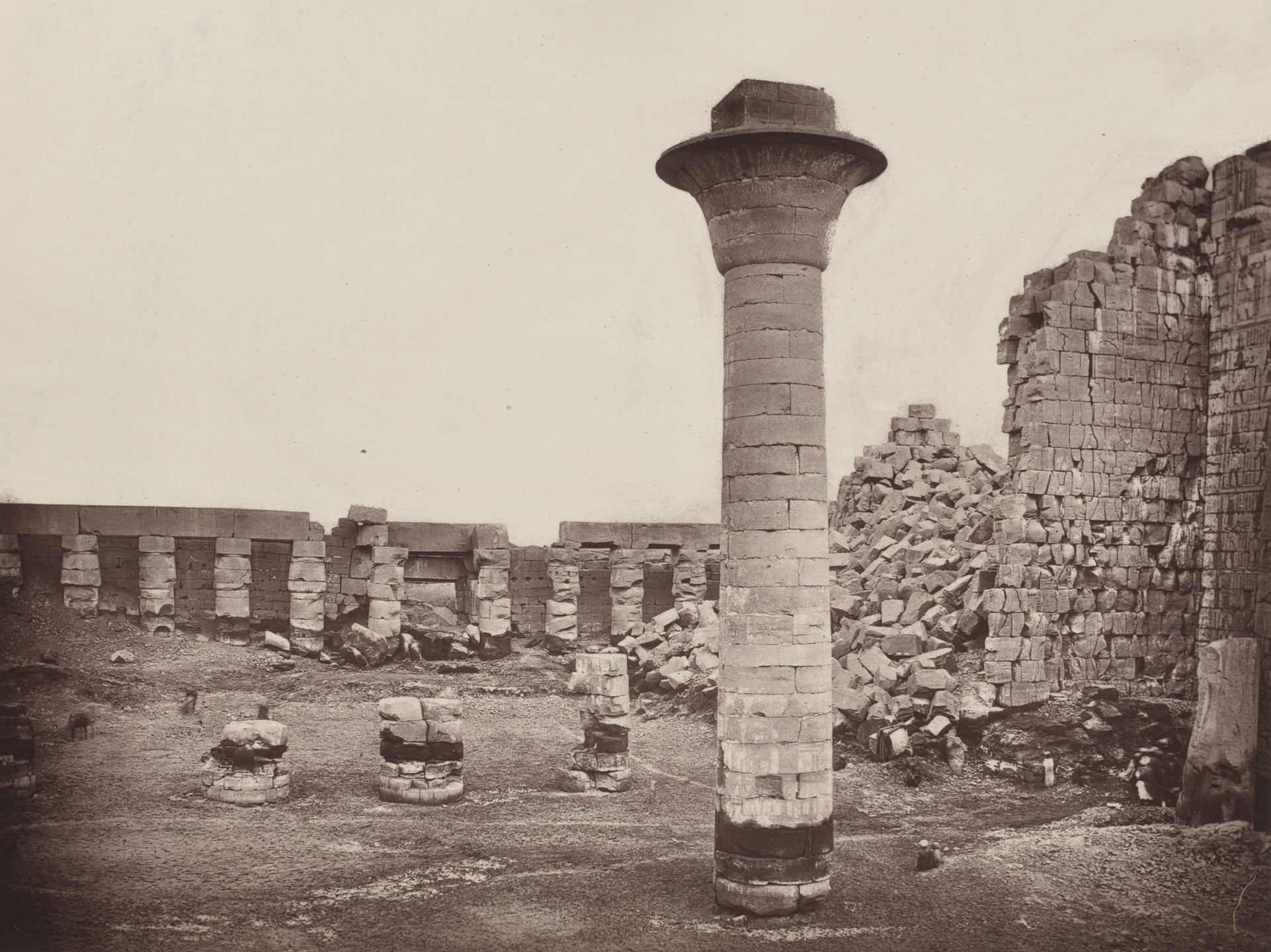 Captain William de Wiveleslie Abney. Northern Corridor of the Grand Area. 1876