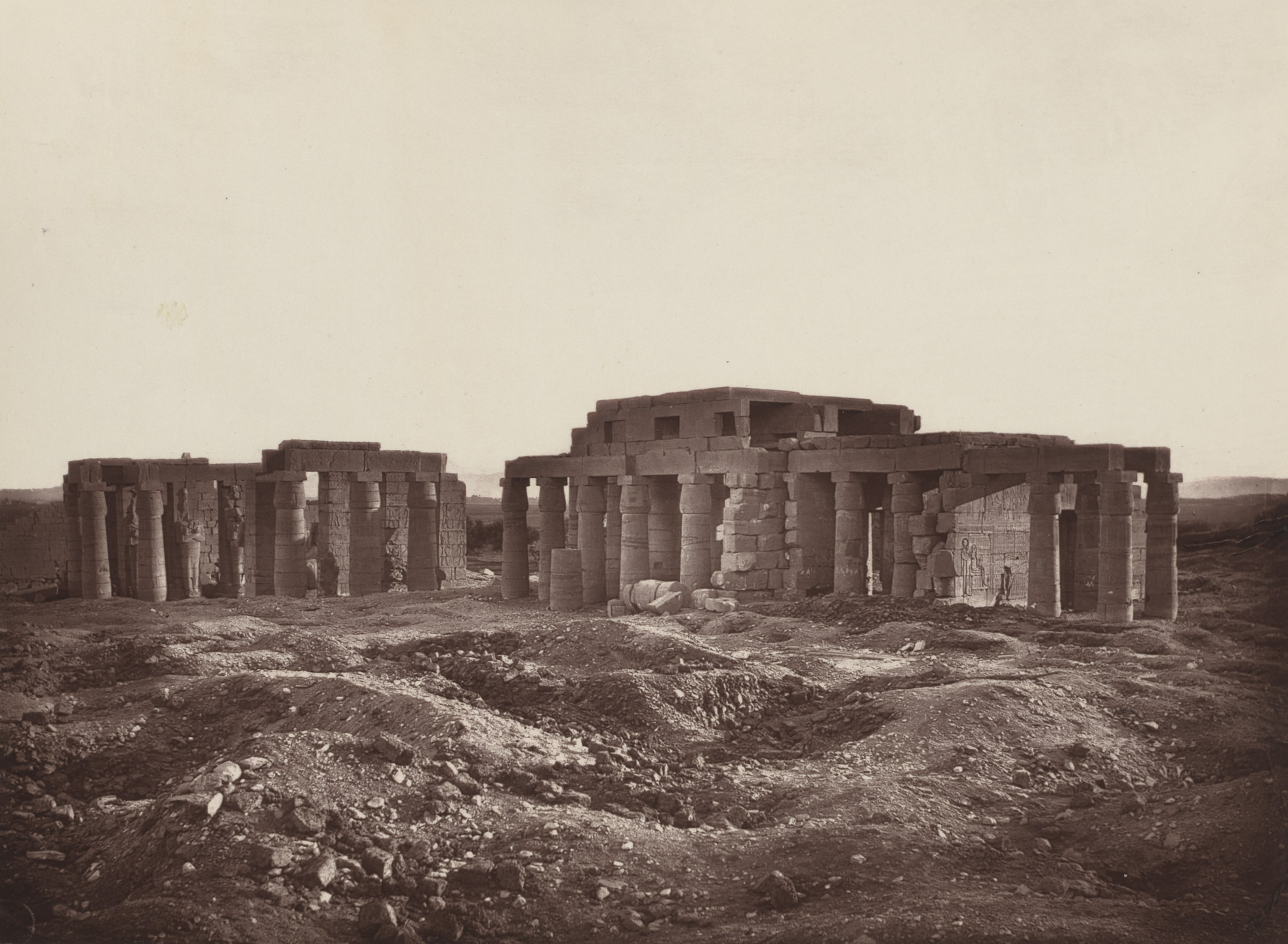 Captain William de Wiveleslie Abney. The Temple from the North. 1876