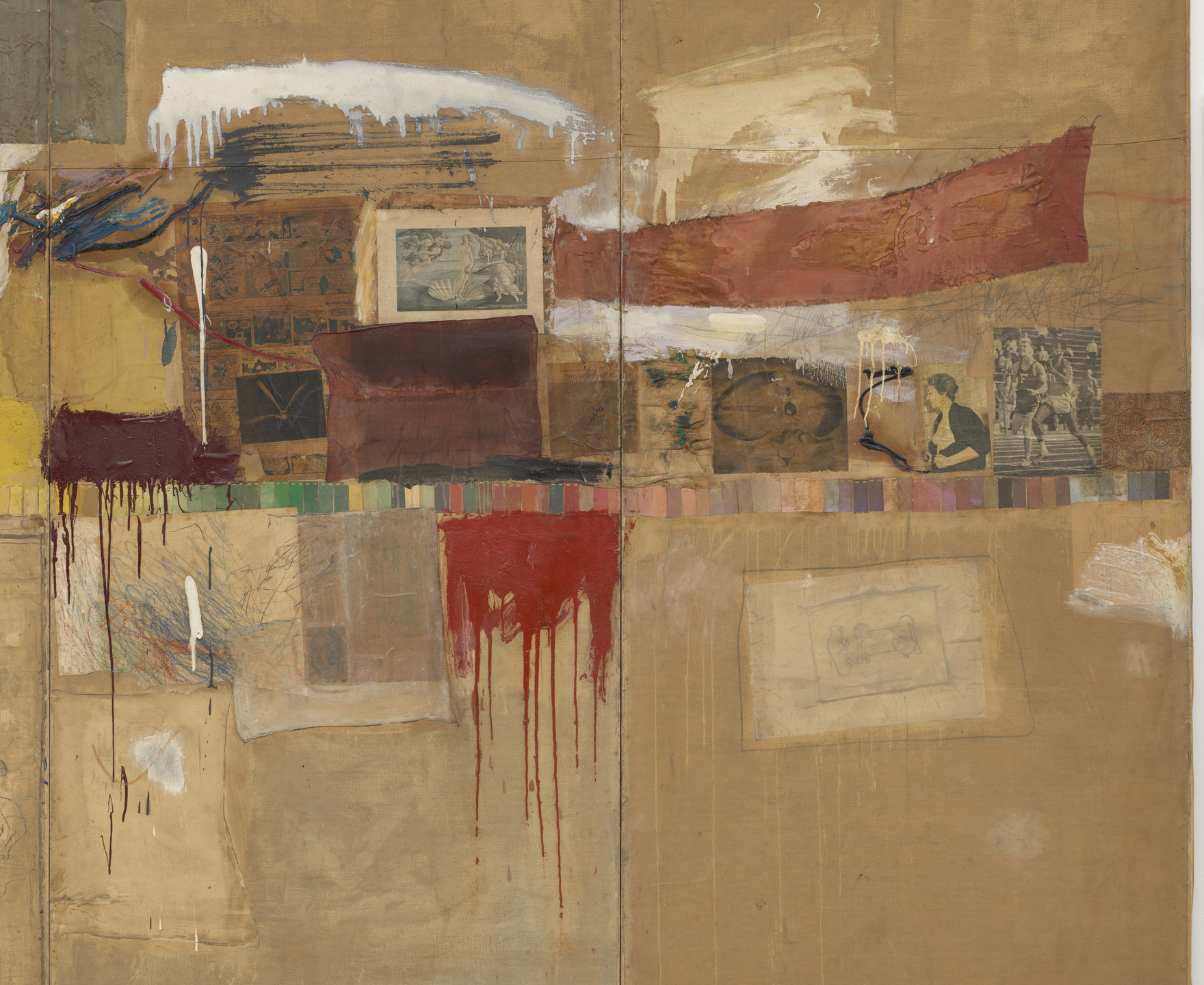 Robert Rauschenberg. Rebus. 1955