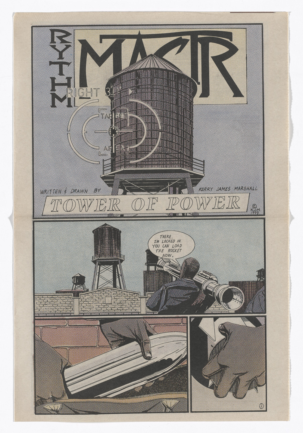 Kerry James Marshall. Rythm Mastr: Tower of Power. 1999–2000