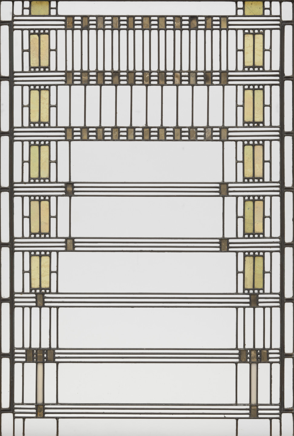 Frank Lloyd Wright. Darwin D. Martin House, Buffalo, NY, Window, 1904. 1903–1906
