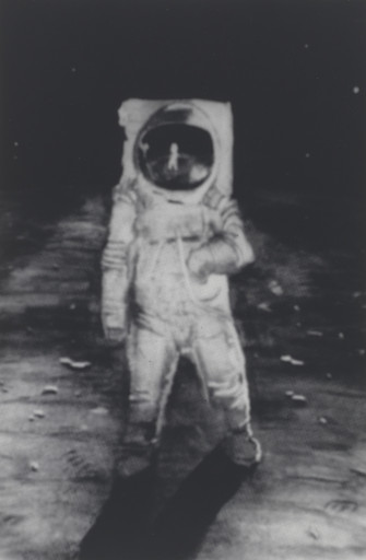 Vik Muniz. Memory Rendering of Man on the Moon. 1985-90