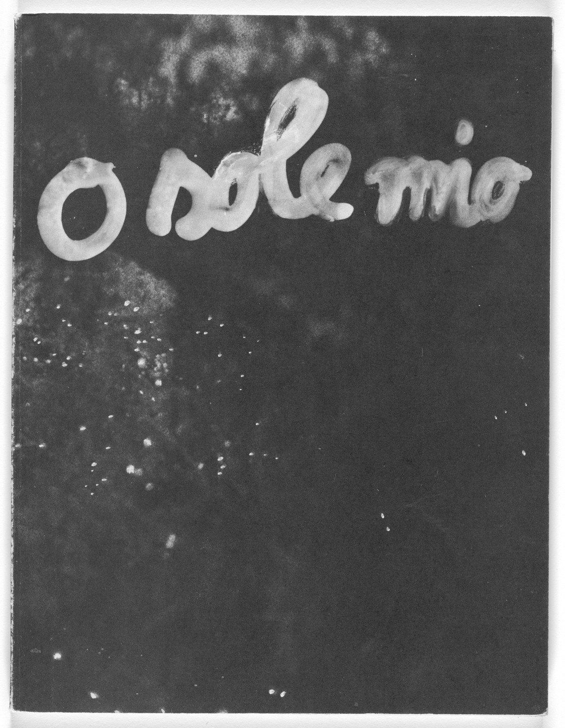 Martin Kippenberger. O sole mio. 1980