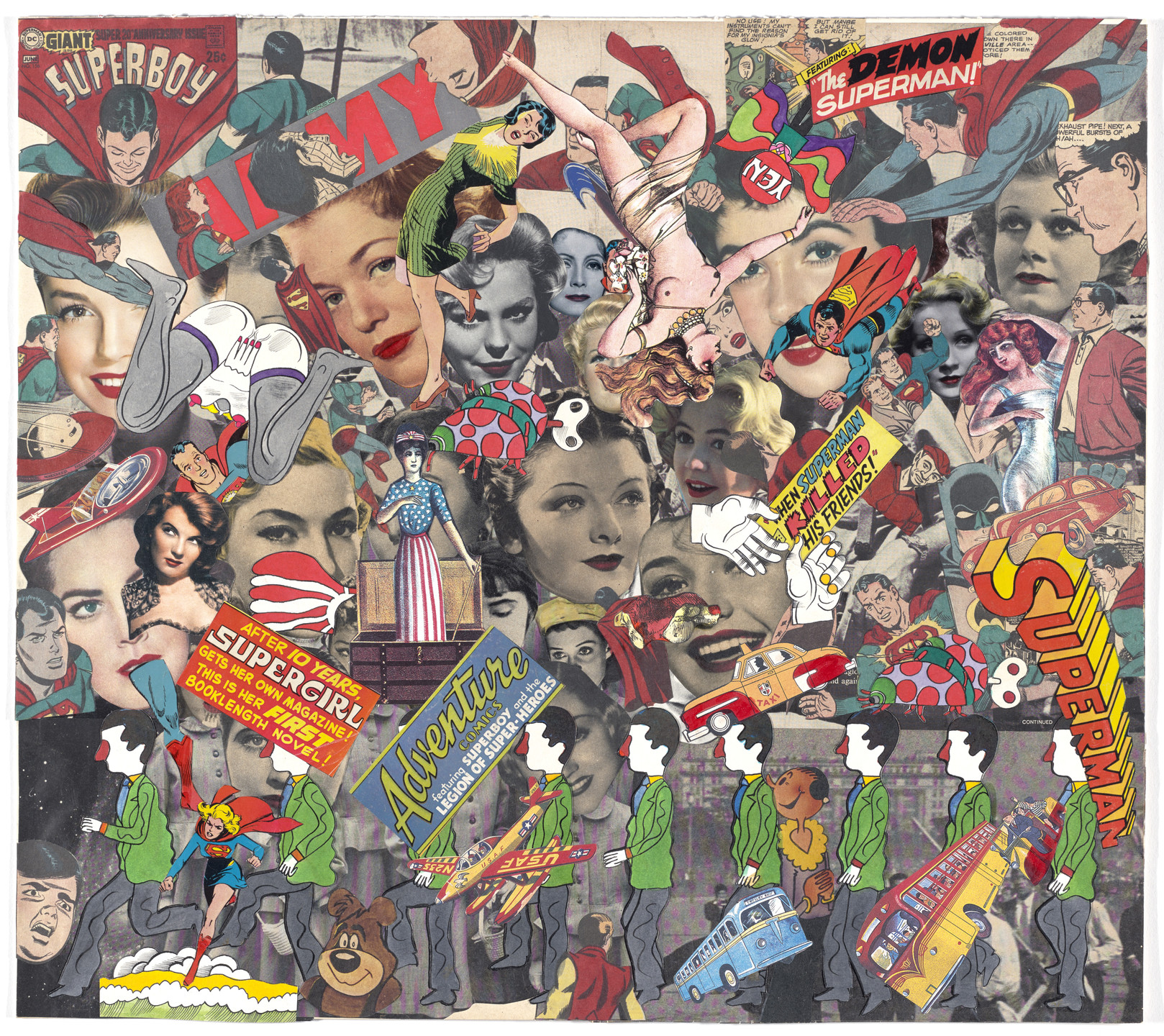 Keiichi Tanaami. Untitled (Collage Book 9_18). c. 1973