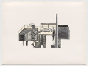 Aktion Poliphile: Hypnerotomachia Ero/machia/hypniahouse, project, Wiesbaden, Germany, Northeast elevation