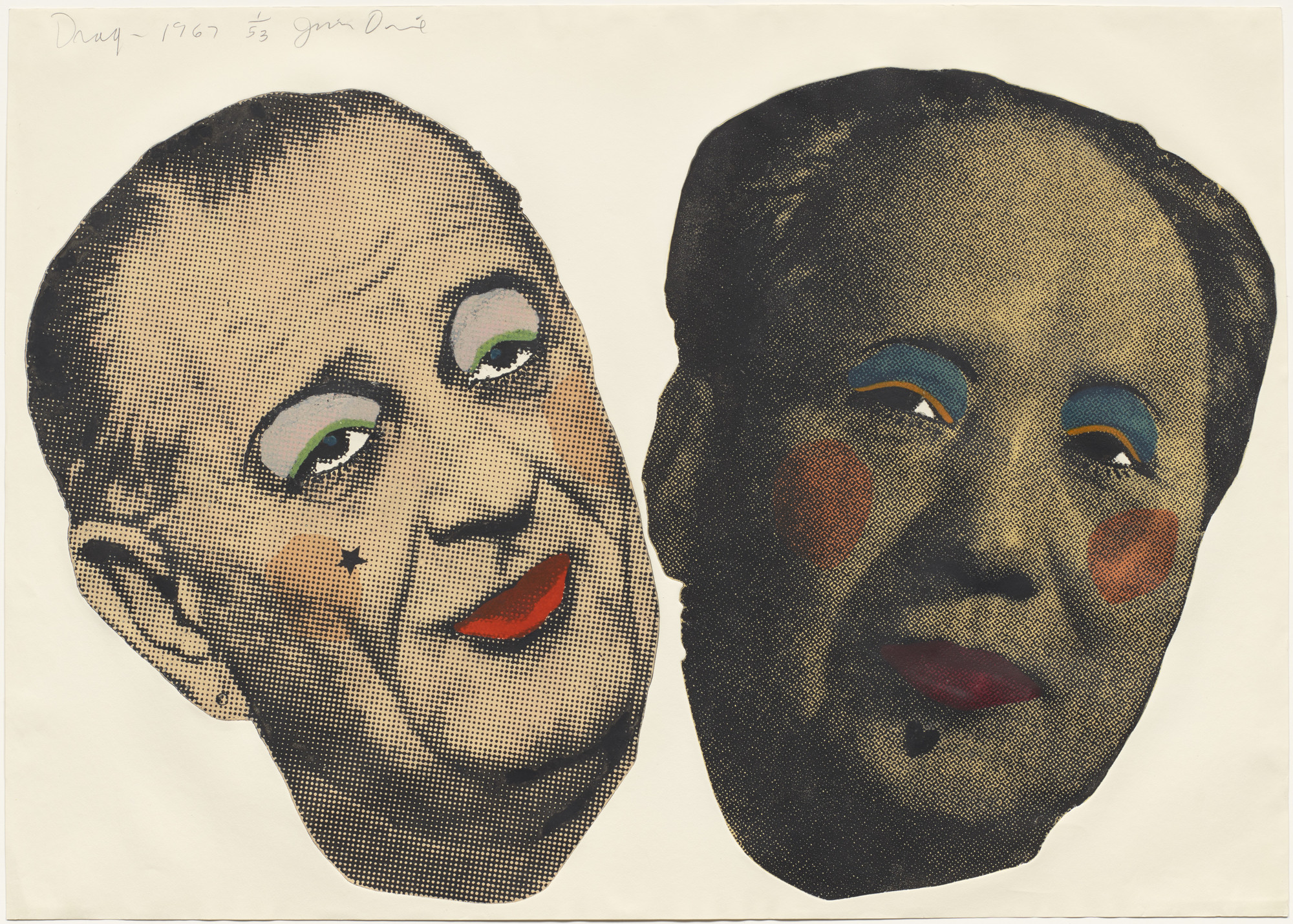 Jim Dine. Drag – Johnson and Mao. 1967