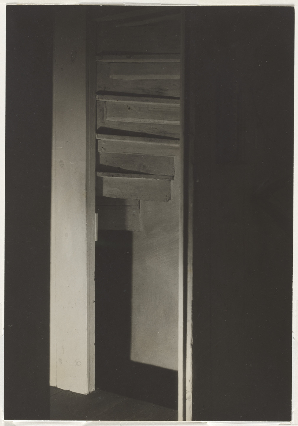 Charles Sheeler. Doylestown House, Stairwell. 1914-17