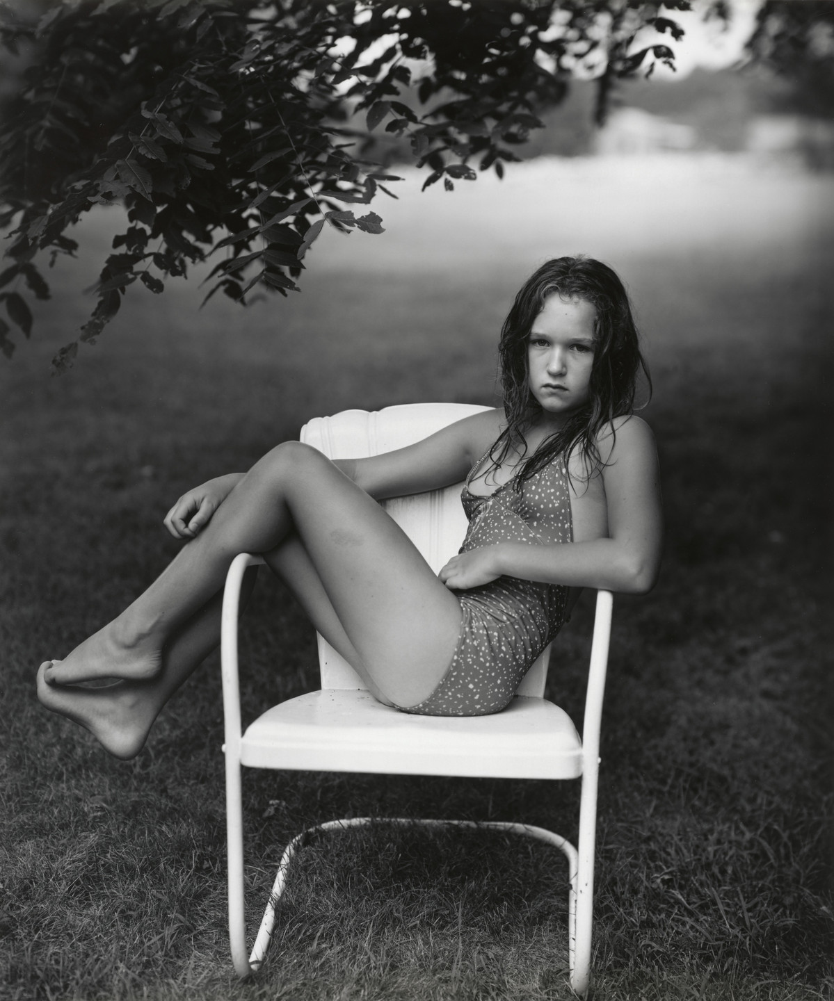 Sally Mann. Juliet in White Chair. 1982