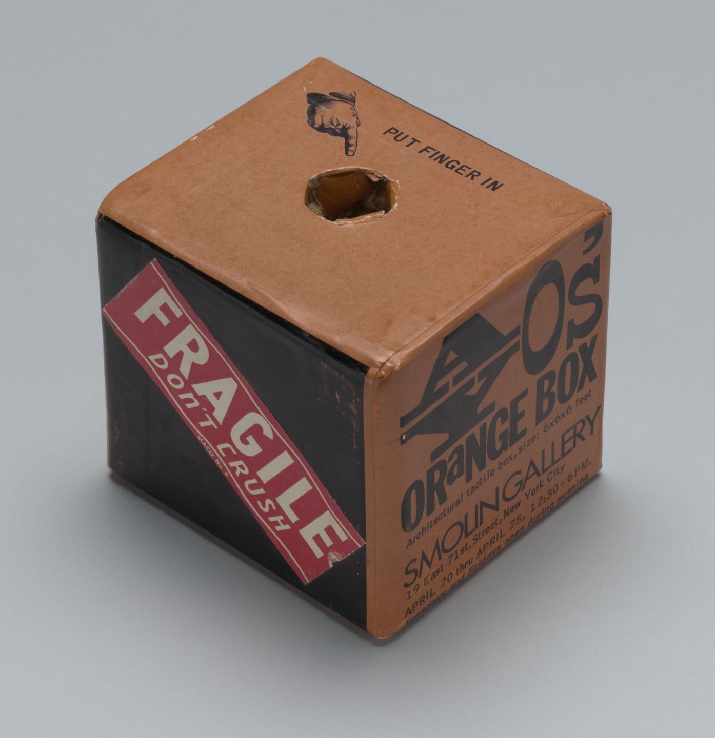 Ay-O. Finger Box. 1964
