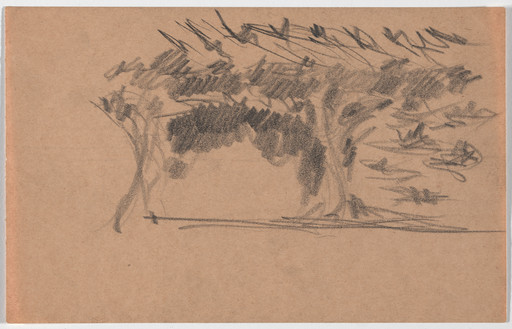 Hans Poelzig. Unidentified interior sketch. 1919-1923