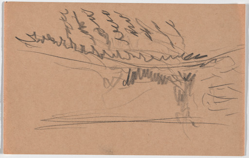 Hans Poelzig. Unidentified interior sketch. 1919-1923