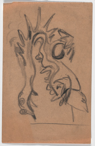 Hans Poelzig. Preliminary costume design for "A Midsummer Night's Dream" at the Heidelberg Festival. 1926