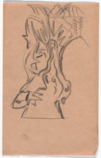 Hans Poelzig. Preliminary costume design for "A Midsummer Night's Dream" at the Heidelberg Festival. 1926