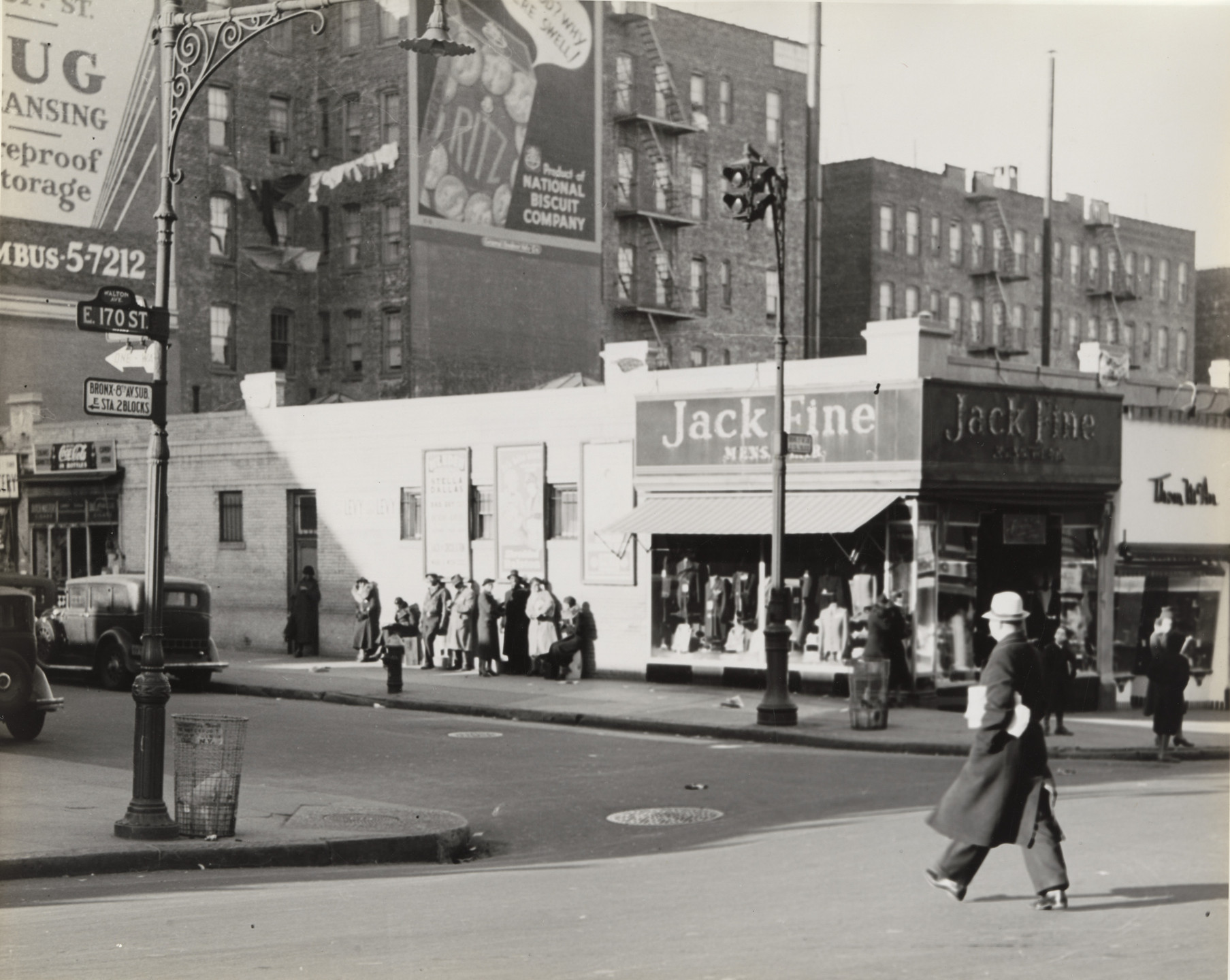 Robert H. McNeill. Untitled from the series The Bronx Slave Market. 1937