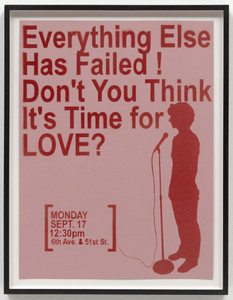 Everything Else Has Failed! Don't You Think It's Time For Love?