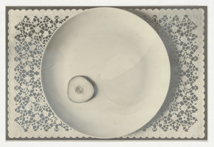 Slice of Cucumber on Plate Placemat