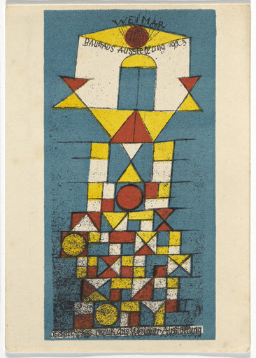 Paul Klee. Bauhaus Ausstellung Weimar 1923. 1923