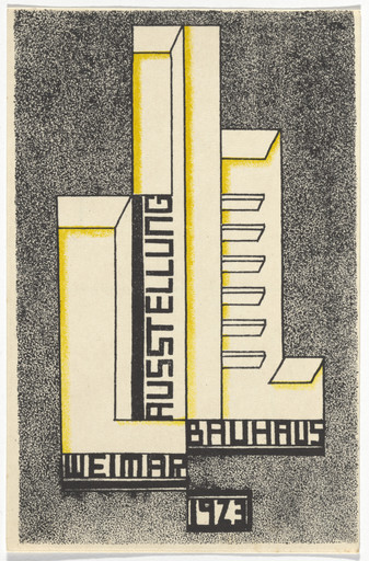 Farkas Molnár. Bauhaus Ausstellung Weimar 1923. 1923