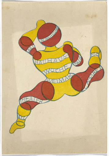 Georg Teltscher. Bauhaus Ausstellung Weimar 1923. 1923