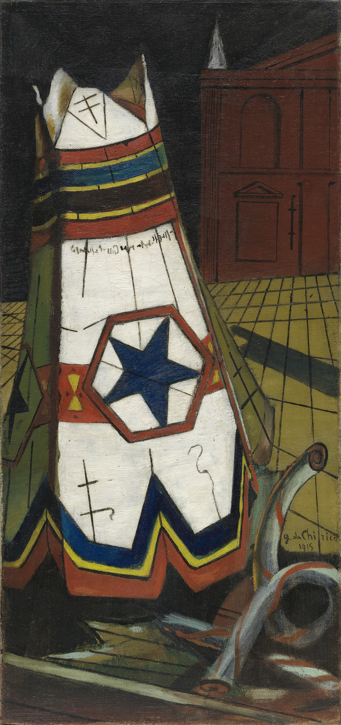 Giorgio de Chirico. Playthings of the Prince. fall 1915
