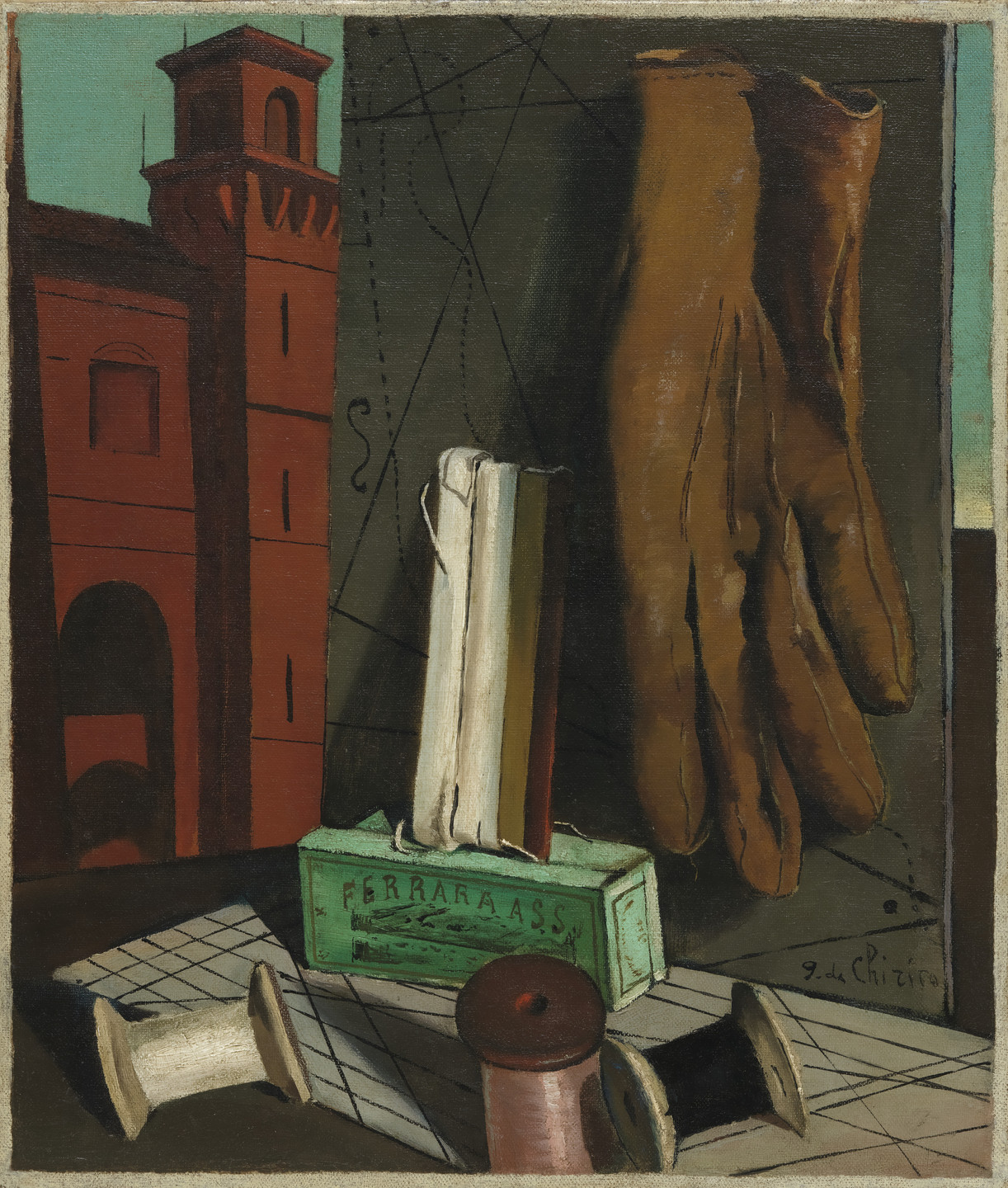 Giorgio de Chirico. The Amusements of a Young Girl. late 1915