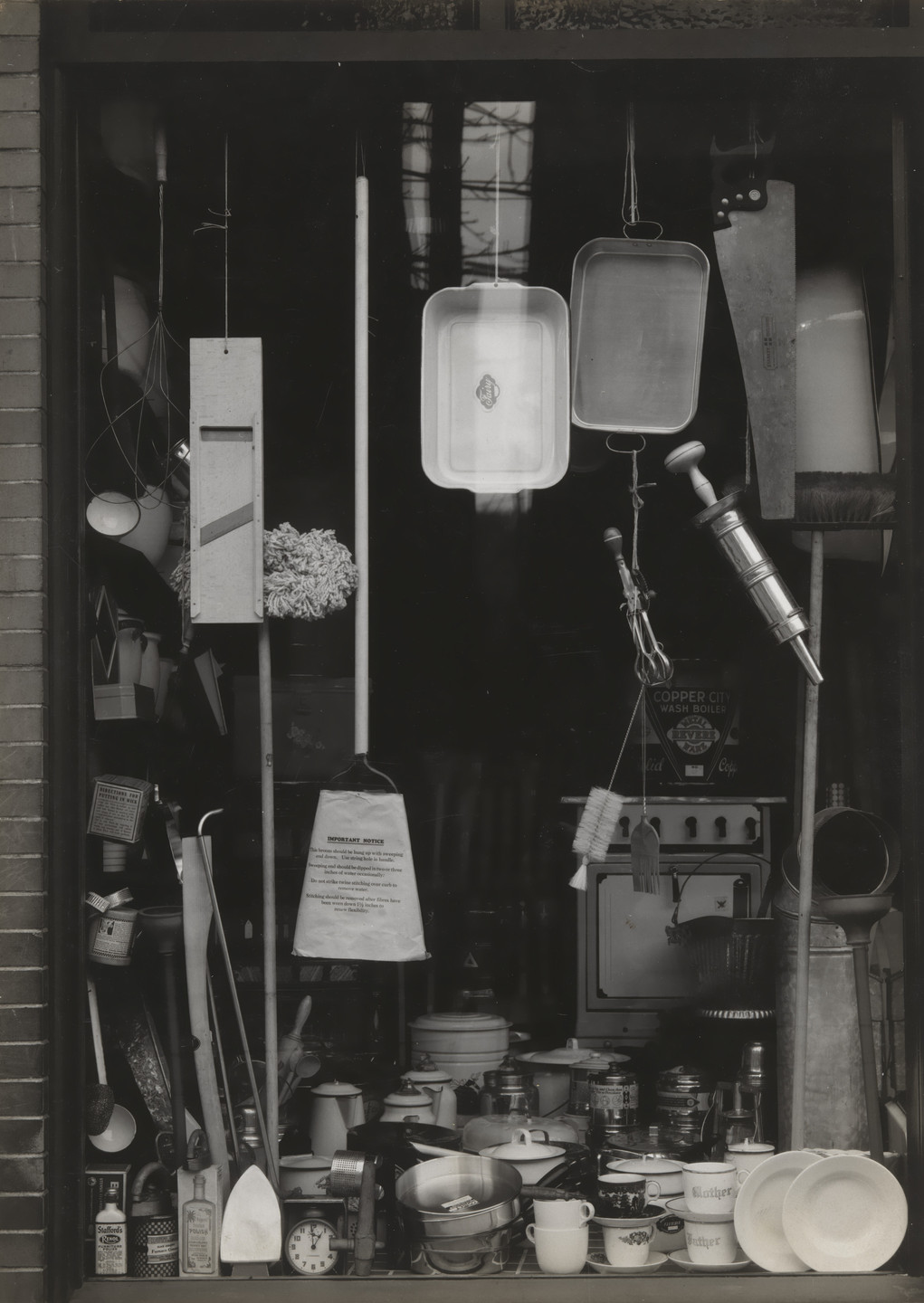 Walker Evans. Window Display, Bethlehem, Pennsylvania. November 10, 1935