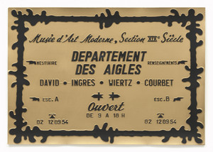 Department of Eagles (David - Ingres - Wiertz - Courbet) (Département des Aigles [David - Ingres - Wiertz - Courbet])